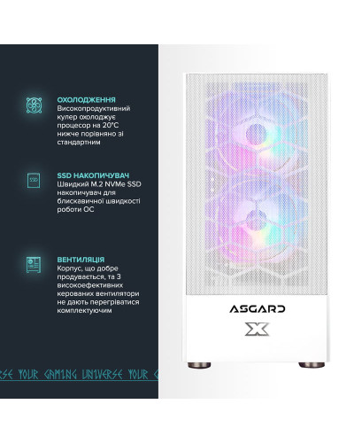 Персональный компьютер ASGARD (A55.16.S5.166S.2711)