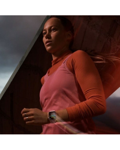 Смарт-годинник Apple Watch Series 9 GPS 41mm Pink Aluminium Case with Light Pink Sport Band - M/L (MR943QP/A)