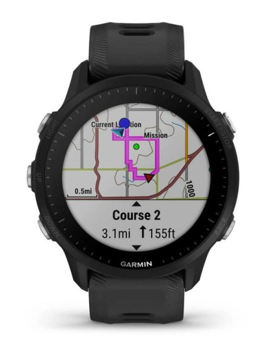 Смарт-годинник Garmin Forerunner 955 Solar Black (010-02638-H0)