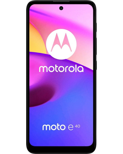 Смартфон Motorola Moto E40 4/64GB Dual Sim Carbon Gray (PAVK0001RO)