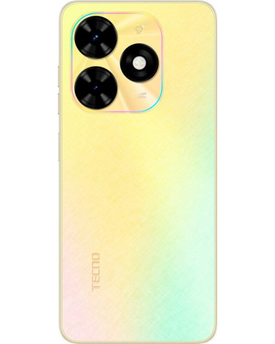 Смартфон Tecno Spark Go 2024 (BG6) 4/128GB Dual Sim Alpenglow Gold (4894947018091)