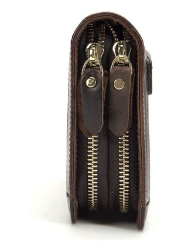 Клатч чоловічий з ременем Vintage 14679 Коричневий