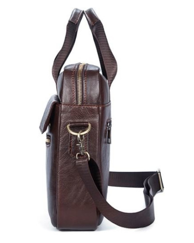 Сумка чоловіча під ноутбук Vintage 14751 Коричнева