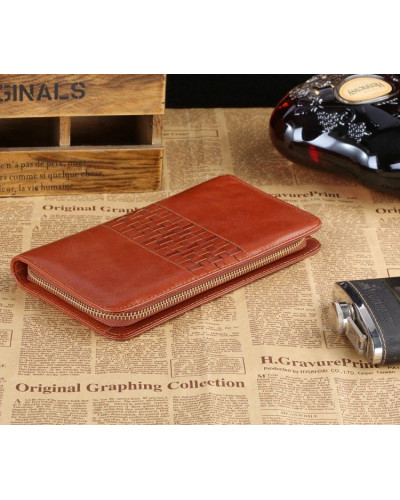Чоловік клатч Vintage 14189 Коричневий