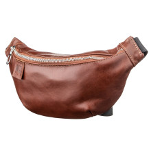 Поясна сумка GRANDE PELLE 11141 Коричнева