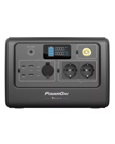 Портативна станція BLUETTI PowerOak EB70 (716 Вт·год / 1000 Вт)