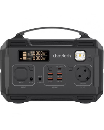 Зарядна станція Choetech BS002-V2 300W (276 Вт·год / 300 Вт)